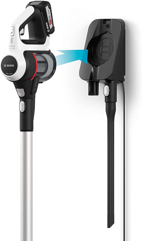 Bosch BCS611GB Serie 6 ProHome Cordless Vacuum Cleaner 18V - Black/White - Kazoop 