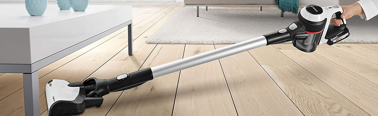 Bosch BCS611GB Serie 6 ProHome Cordless Vacuum Cleaner 18V - Black/White - Kazoop 