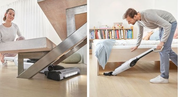 Bosch BBH3280GB Serie 4 ProHome Flexxo Cordless Vacuum Cleaner - White - Kazoop 