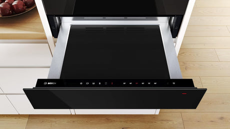 Bosch Series 8 BIC7101B1B Built-In Warming Drawer 60 x 14cm - Black - Kazoop 