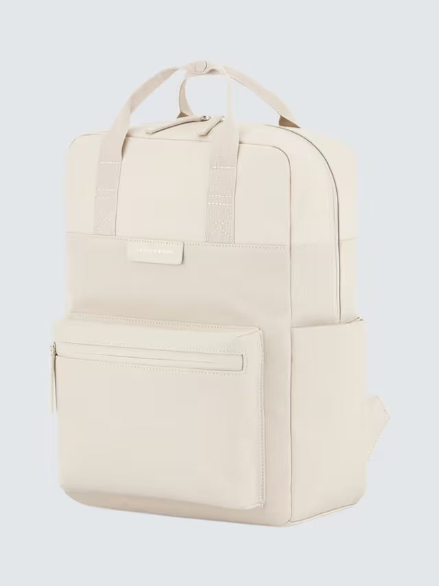 Kapten & Son Bergen Pro Backpack with Laptop Compartment - Sandstone Beige