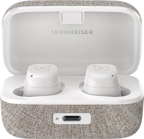 Sennheiser Momentum Wireless 3 Noise Cancelling Bluetooth Earbuds - White - Kazoop 