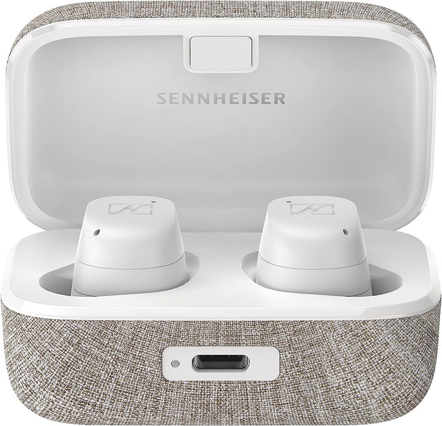 Sennheiser Momentum Wireless 3 Noise Cancelling Bluetooth Earbuds - White - Kazoop 
