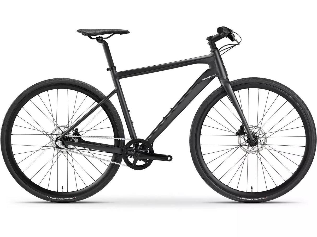 Boardman URB 8.6 Urban 3-Speed Unisex Hybrid Bike - Medium Frame - Black