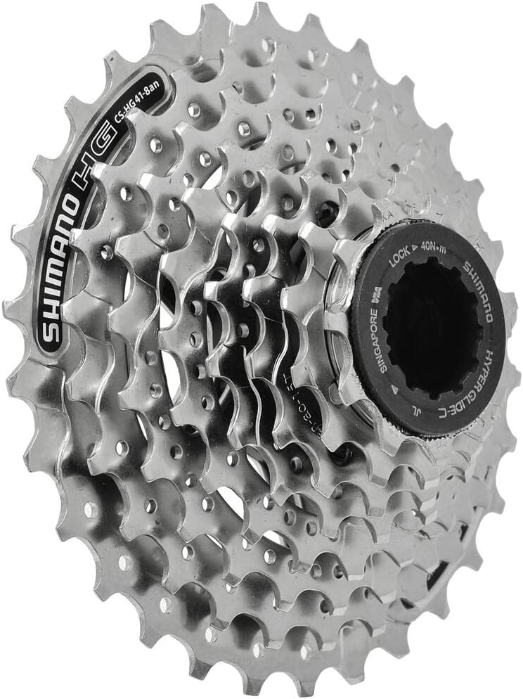 Shimano CS-HG41 High Quality 8 Speed Corrosion-Resistant Cassette - 11-34T
