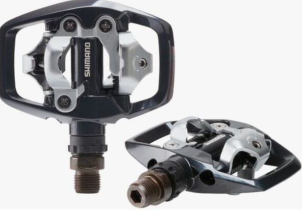 Shimano PD-ED500 Light Action Two-Sided SPD Clipless MTB Pedals Black/Silver