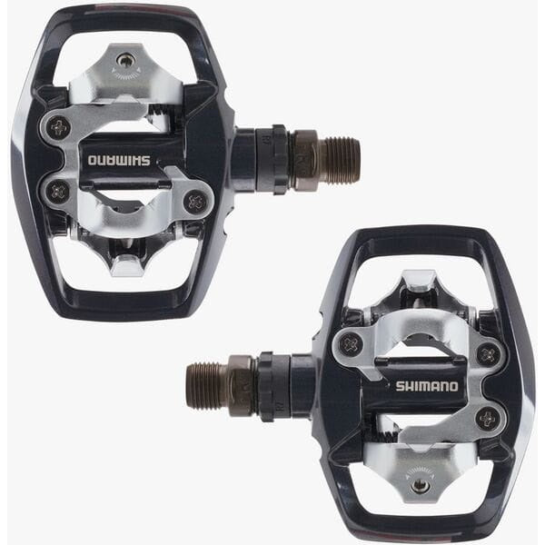 Shimano PD-ED500 Light Action Two-Sided SPD Clipless MTB Pedals Black/Silver