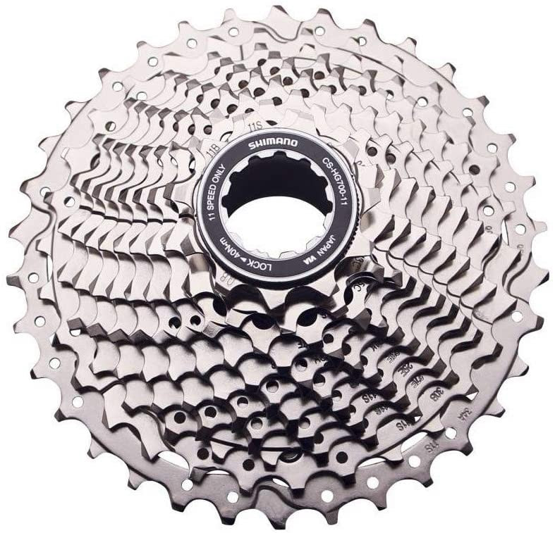 Shimano CS-HG700 11-Speed 11-34T Bike Cassette - Silver