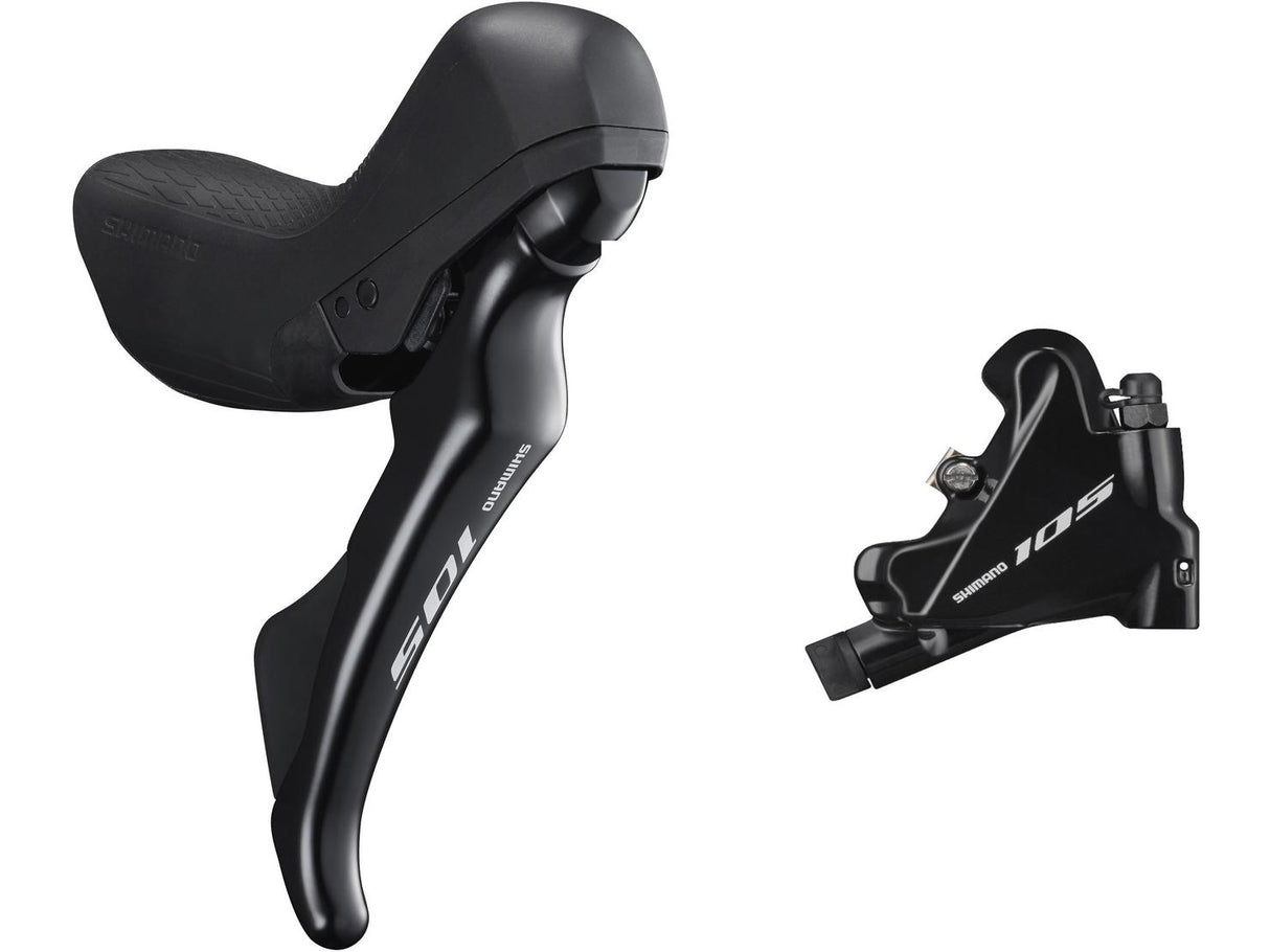 Shimano 105 ST-R7020 Hydraulic Disc STI Lever/Calliper Set Right Front