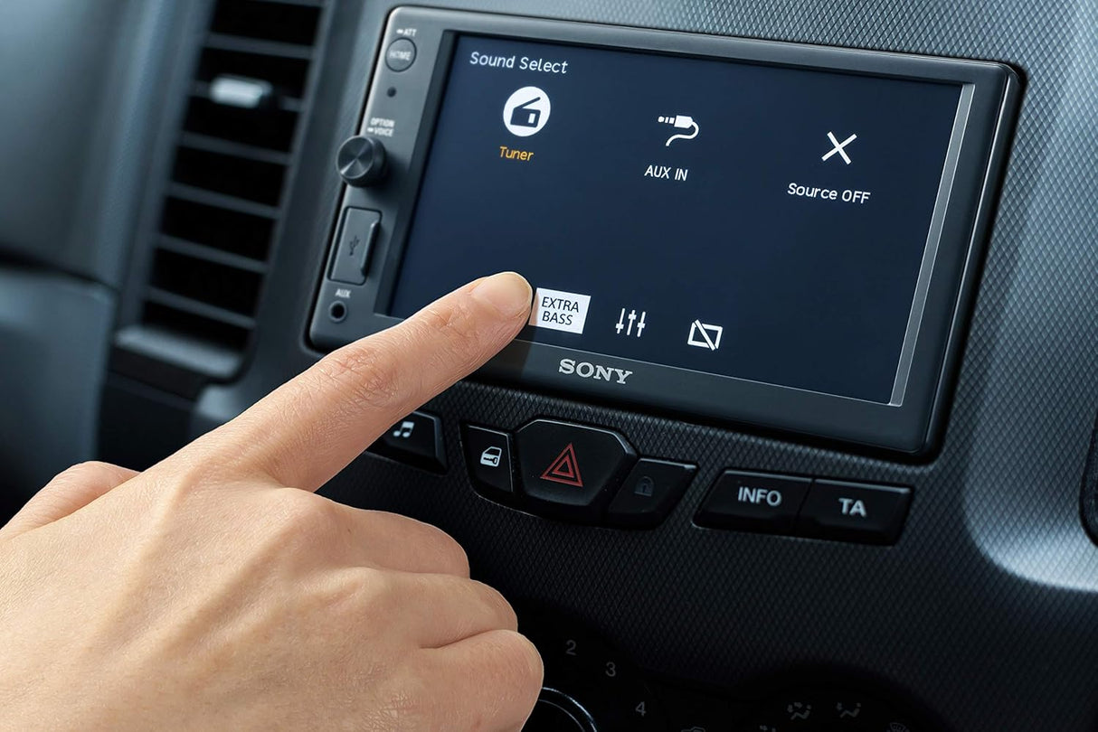 Sony XAV-AX1000 Bluetooth Car Play 6.2'' AV Voice Control Media Receiver