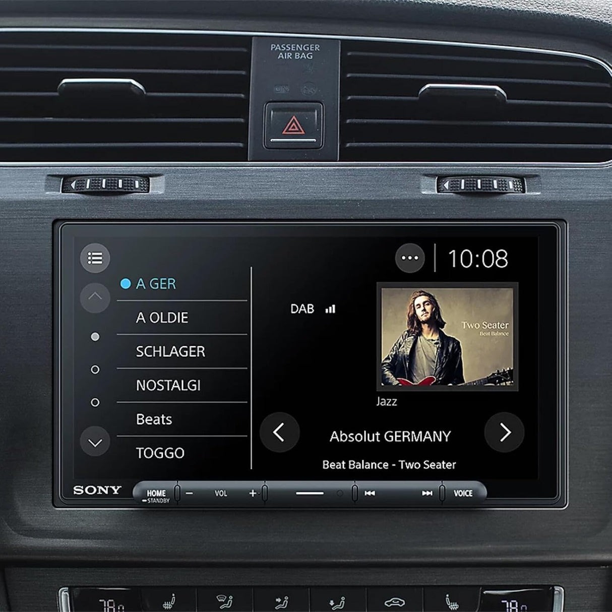 Sony XAV-AX4050 Wireless CarPlay Bluetooth DAB Android Auto Car Media Stereo