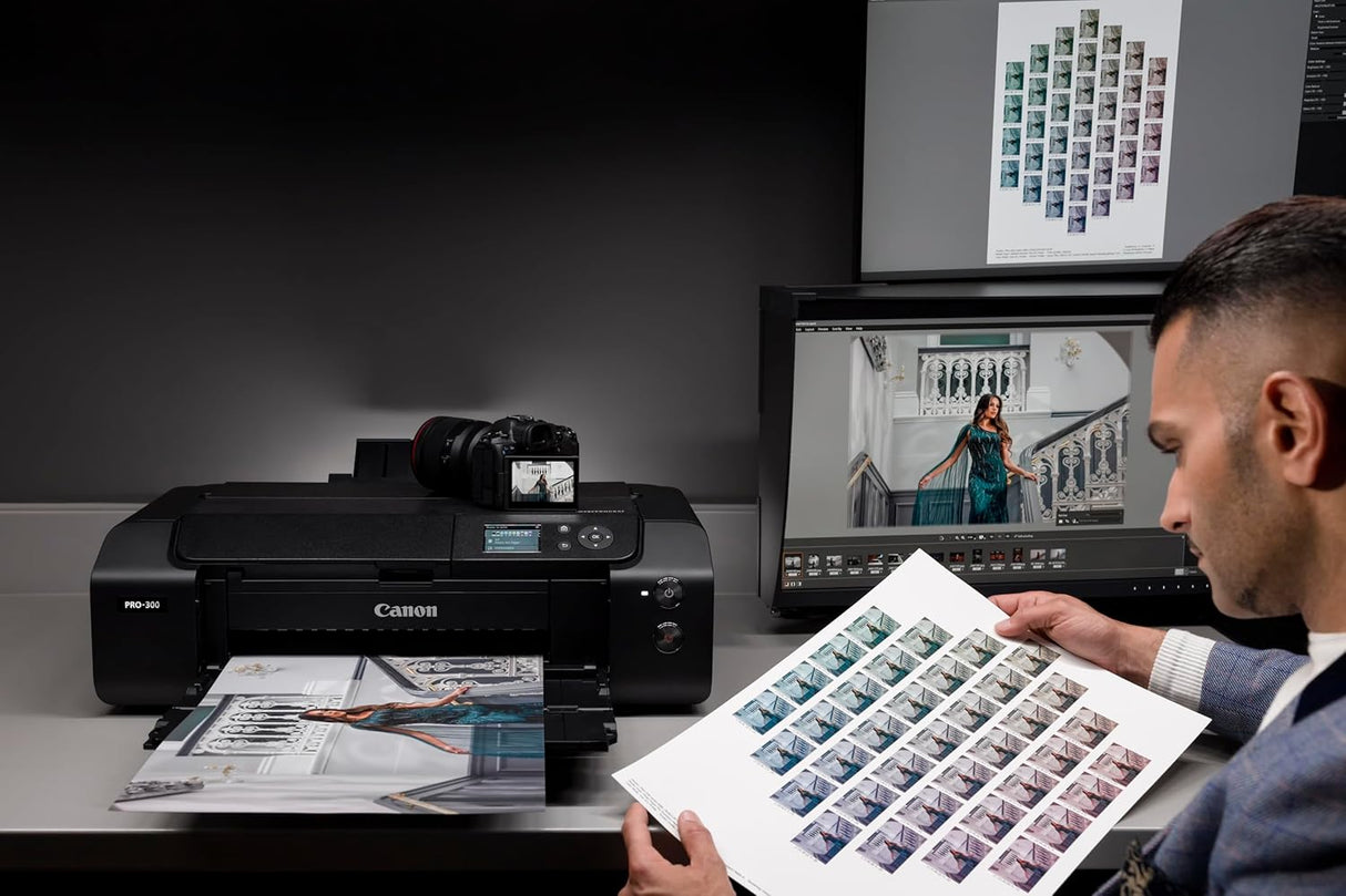 Canon imagePROGRAF PRO-300 Wireless A3 Plus Inkjet Photo Printer - Black