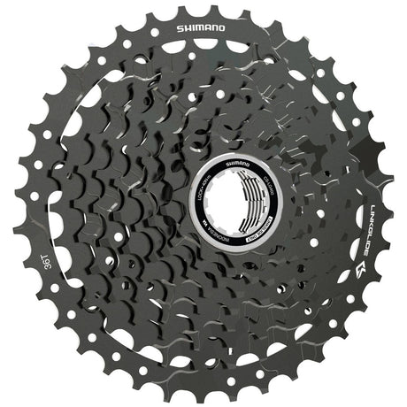 Shimano CS-LG400-9 CUES Link Glide 2-Way Shifting Cassette 9-Speed 11 - 36T