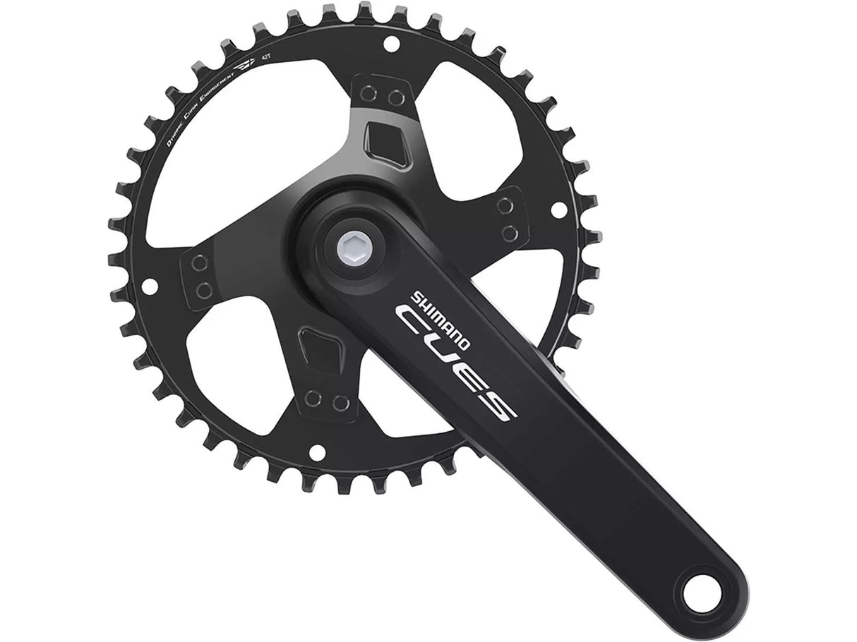 Shimano Bike Parts Cues FC-U4000-1 Chainset 9/10/11-Speed 170mm 40T - Black