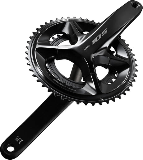 Shimano 105 FC-R7100 Aluminium 2x12 Speed Cycle Chainset 50/34T 165mm Black