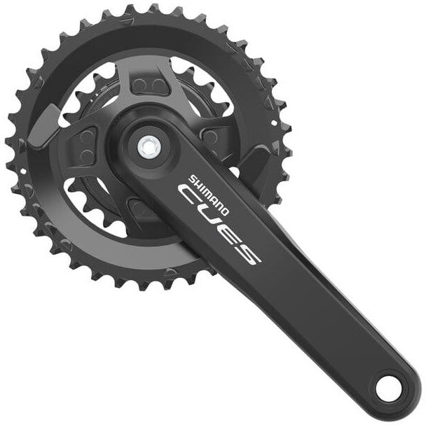 Shimano Cues FC-U4010-2 Double Ring Chainset 36/22T 9/10/11 Speed - Black