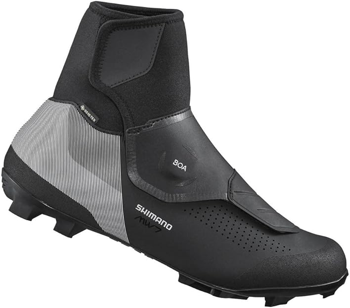 Shimano MW7 Men's Gore Tex Trail/Enduro MTB Cycling Shoes - Black - 42 EU