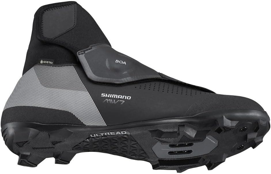 Shimano MW7 Men's Gore Tex Trail/Enduro MTB Cycling Shoes - Black - 42 EU