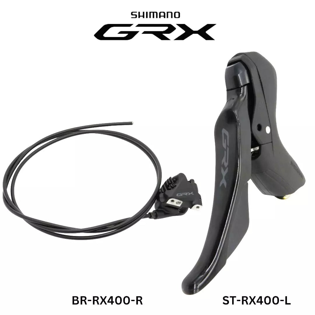 Shimano GRX Rx400 10 Speed STI Hydraulic Disc Brake Shifter Flat Mount