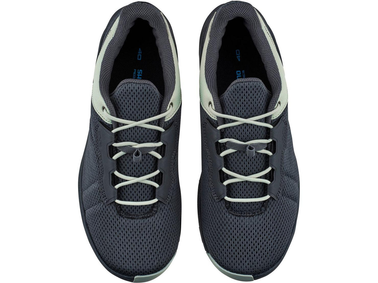 Shimano EX300W Women's City/Touring SPD Cycling Shoes - Size 38 - Grey/Mint