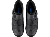 Shimano RC1 Men's SPD-SL Road Cycling Velcro Training Shoes - Black - EU 48