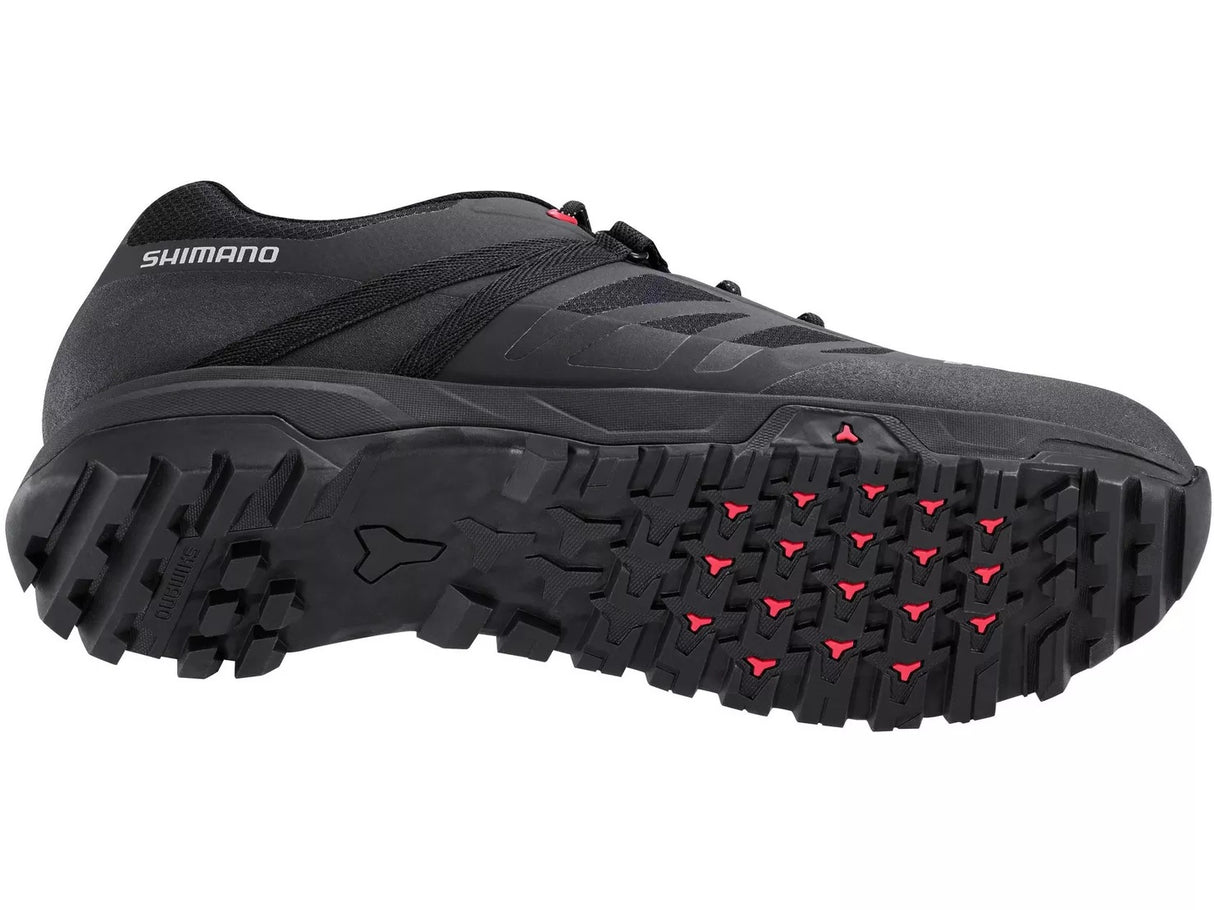 Shimano Men's ET500 Touring Trainers Lace-Up Cycling Shoes - Black - EU 43