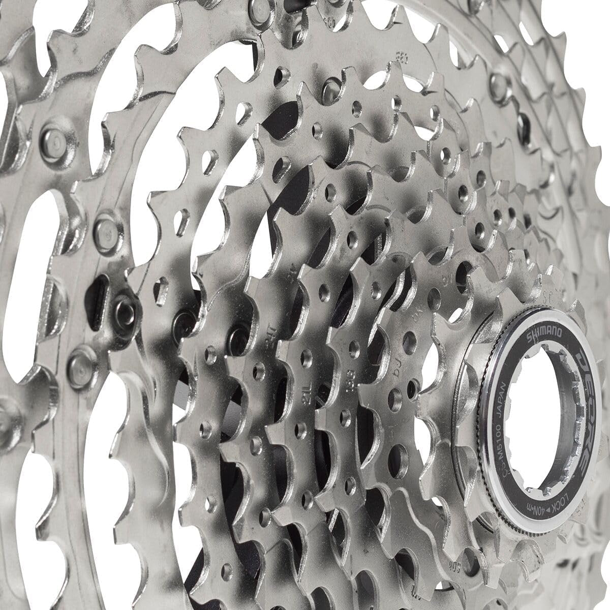 Shimano MTB Deore Bike Part CS-M5100 11-Speed Cassette 11-51T - Silver