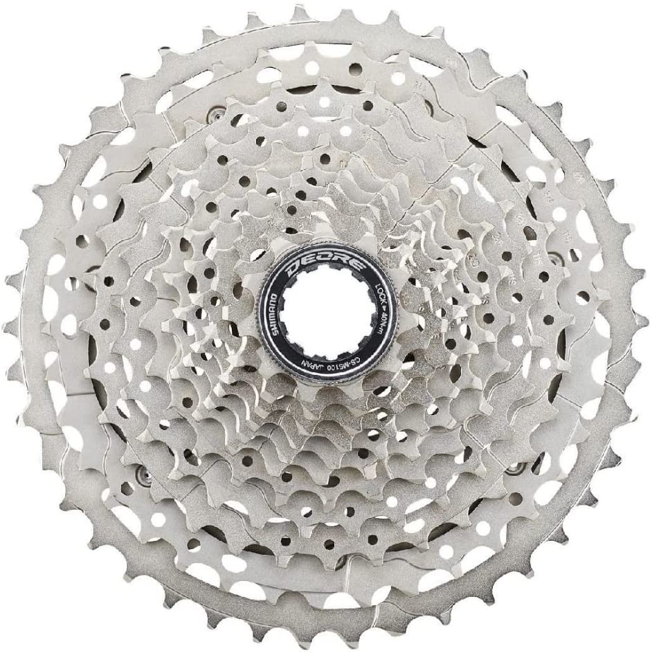 Shimano Deore Genuine CS-M5100 Cassette Sprocket 11-Speed - Grey