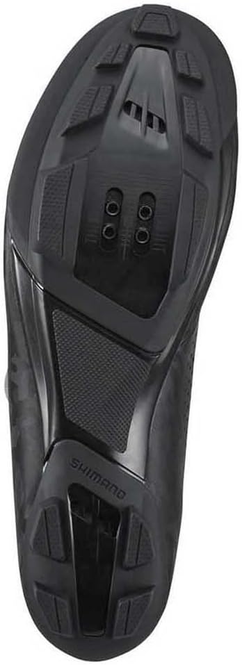 Shimano RX6 Men's BOA Closure SPD Gravel Cycling Shoes - Black - 43 EU