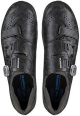 Shimano RX6 Men's BOA Closure SPD Gravel Cycling Shoes - Black - 43 EU