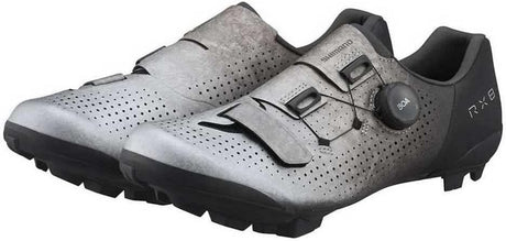 Shimano RX8 (RX801) Unisex Adult Cycling Shoes - Silver/Black - Size 42 EU