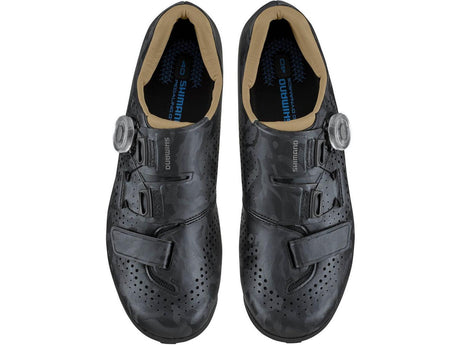 Shimano RX6W Synthetic Leather Women's Road Cycling Shoes - Black - Size 42