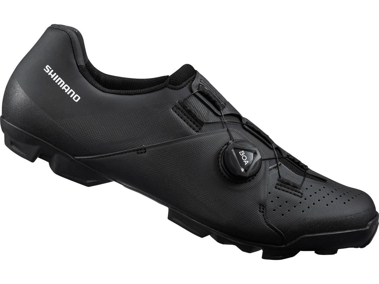 Shimano XC300 Synthetic Mens Road Cycling  Shoes - Black - Size 49 Wide