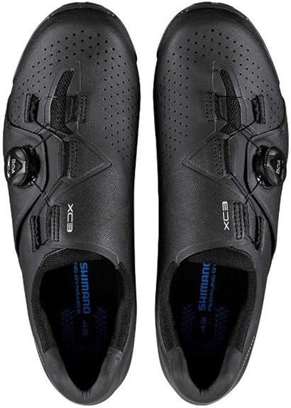 Shimano SH-XC300 Synthetic Mens Swivel MTB Cycling Shoes - Size 49 - Black