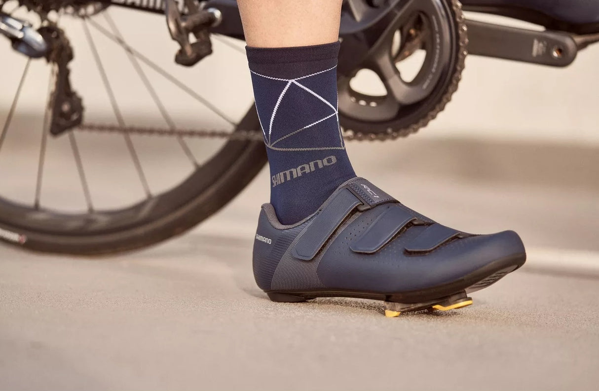 Shimano RC1 (RC100) SPD-SL Men's Road Cycling Shoes - Navy Blue - 44 EU