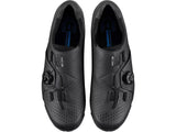 Shimano XC3 XC300 MTB Unisex Cycling Training Shoes - Black - EU 45 Wide