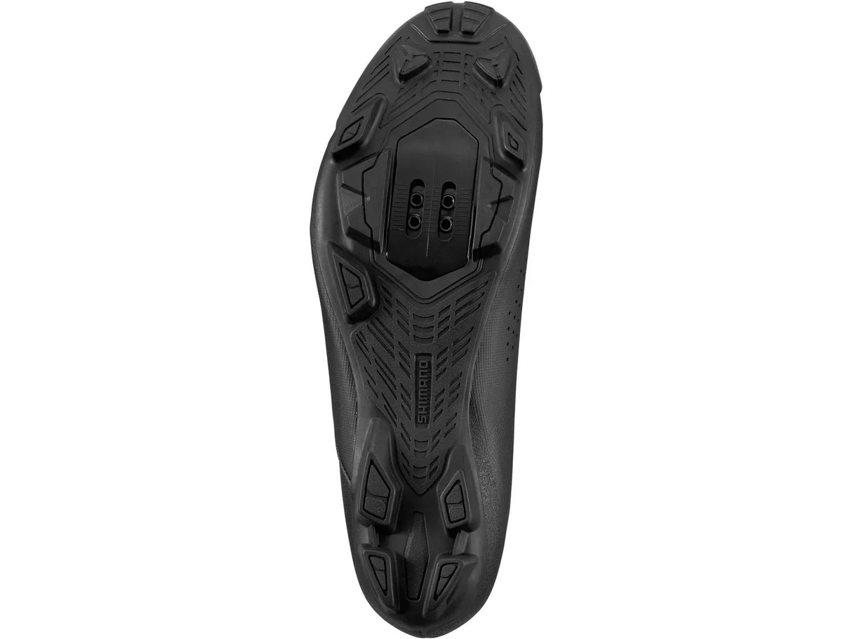Shimano XC3 XC300 MTB Unisex Cycling Training Shoes - Black - EU 45 Wide