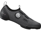 Shimano IC5 Unisex Shoes With Anti-Slip SPD Rubber Sole -  Black - Size 42