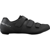 Shimano RC102 Synthetic Unisex Velcro Road Cycling Shoes Size 41 EU - Black
