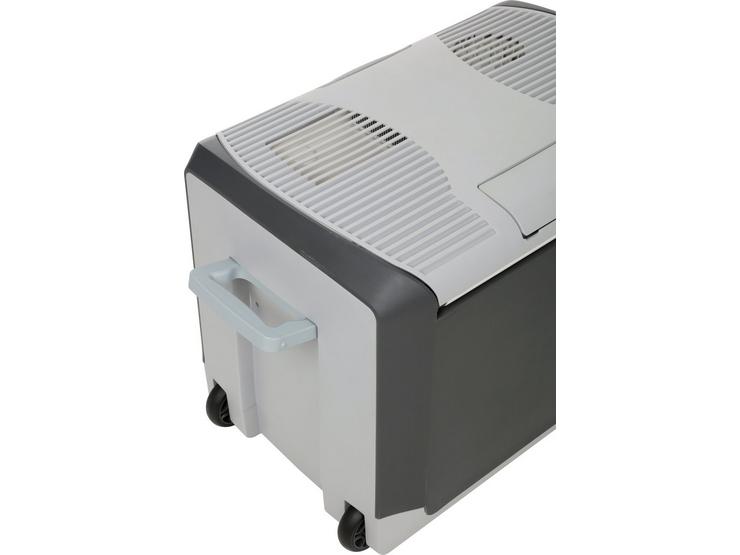 Halfords 40 Litre Mains and 12V & 24V Electric Coolbox - Black