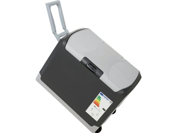 Halfords 40 Litre Mains and 12V & 24V Electric Coolbox - Black