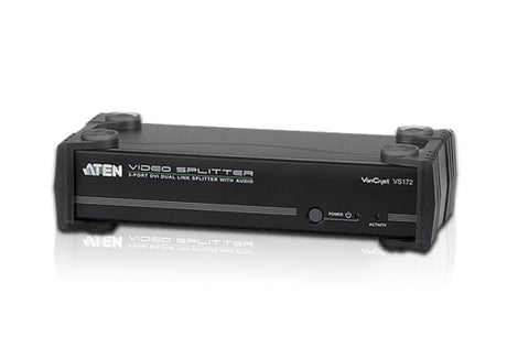 Aten DVI Dual Link Video Splitter 2K-resolution with Audio support 2 port