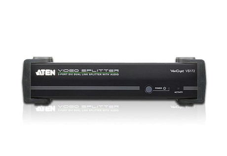 Aten DVI Dual Link Video Splitter 2K-resolution with Audio support 2 port - Kazoop 