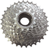 SunRace MFE60 8 Speed Chrome Plated Bicycle E-Bike Freewheel 13-32T - Silver