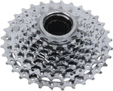 SunRace MFE60 8 Speed Chrome Plated Bicycle E-Bike Freewheel 13-32T - Silver