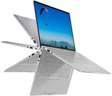 ASUS ChromeBook Flip 14" 2-in-1 Laptop Intel M3 8GB RAM 128GB eMMC - Silver - Kazoop 