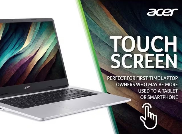 Acer Chromebook 314 Intel Pentium 8GB RAM 128GB eMMC 14" Touchscreen Laptop