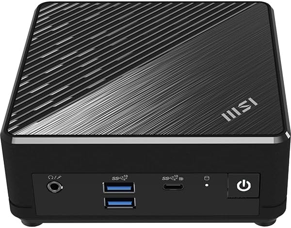 MSI Cubi N ADL Barebones Intel N100 NO RAM/NO SSD Mini Desktop PC - Black