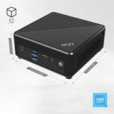MSI Cubi N ADL Barebones Intel N100 NO RAM/NO SSD Mini Desktop PC - Black
