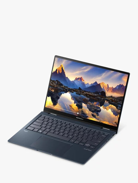 ASUS ZenBook 14 Flip Intel Core i5 Laptop 16GB RAM 512GB SSD 14" OLED - Blue - Kazoop 